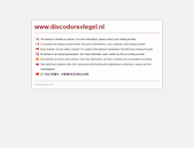 Tablet Screenshot of discodorsvlegel.nl